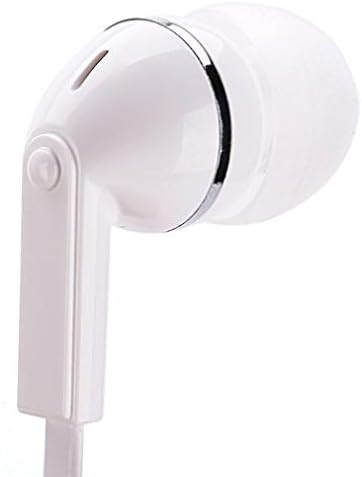 אוזניות חוטיות שטוחות פרימיום מונו אוזניות ללא ידיים W MIC מיקרופון אוזניות אוזניות יחיד באוזן [3.5